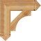 Ekena Millwork Westlake Arts & Crafts Rough Sawn Bracket, Western Red Cedar, 6"W x 24"D x 24"H BKT06X24X24WTL03RWR - alternate 3